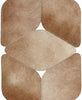 Cusion BEI Cowhide Rug