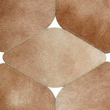 Cusion BEI Cowhide Rug