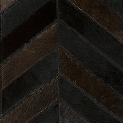 Herringbone COL Cowhide Rug