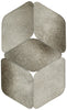 Cusion GRY Cowhide Rug