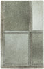 Window Pane GRY Cowhide Rug