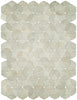 Cusion WHI Cowhide Rug
